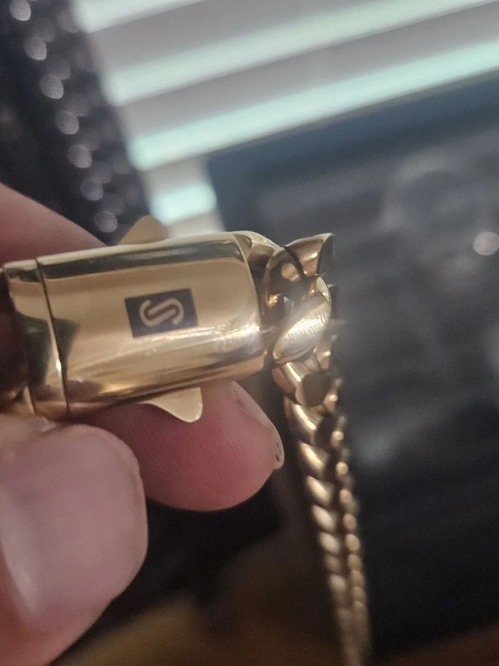 monaco 14k Gold Plated 14.3mm 24